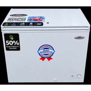 Haier Thermocool 202L Inverter Chest Freezer (Up To 50% Energy Saving) WHITE.