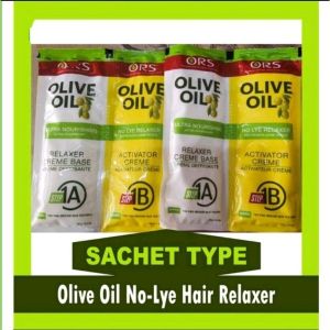 Ors Olive Oil No Lye Hair Relaxer- 8 Touch Ups Kit