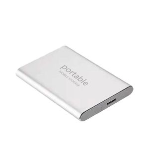 500GB Portable USB 3.1 SSD External Mobile Hard Drive - Silver