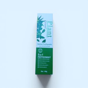 5 in 1 Peppermint Plant herbal toothpaste -1