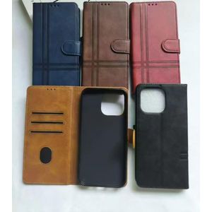Tecno camon 50Pro Quality Leather Protective Flip Case(Black) 