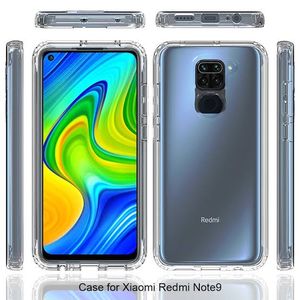XIAOMI Redmi Note 9 360 Front And Back Transparent Case