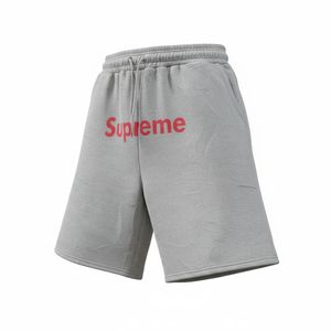 TMT Unisex Baggy Sweat Shorts - Ash Grey - With Back Logo Print