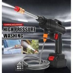 Powerful Pressure Washer With 2 Rechargeable 48V Batteries, Cordless High Pressure Washer Gun Multi Cleaning Works Like Car & Bike Washing, Gardening & Home Cleaning Works Such Floor, Tiles,window Glass & Nets And Fence Cleaning With Hard Carry Case
