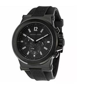 Michael Kors Men's Rubber Strap Watches 