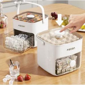 Press-style ice cube trays, ice storage containers, suitable for ice storage boxes.