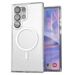 Samsung Galaxy S22 Ultra Quantum Clear Magsafe Transparent Protective Shockproof Case