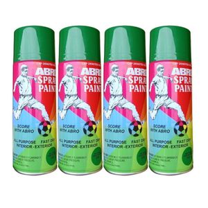 ABRO Spray paint - Green - 4Pcs