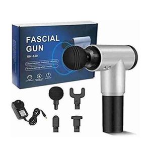 Rechargeable Fascial Gun Handheld Muscle Massager Designed To Relieve Pain