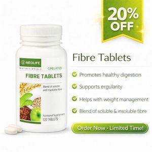 Wellness NEOLIFE Neolife Fibre Tablets - 120 Tablets (Single)
