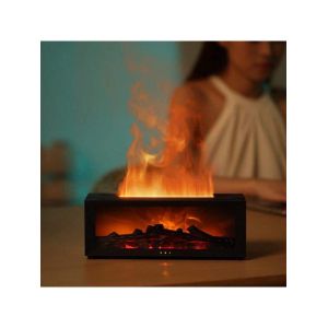 Flame fireplace aroma humidifier 