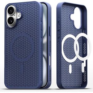iPhone 17 Premium Honeycomb Silicone Magsafe Case 