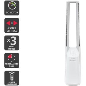 Hyundai 40inch Bladeless Tower Fan With Remote Control -33w
