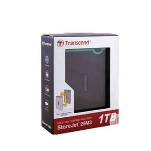 Transcend StoreJet 25M3 External Hard Drive 1TB