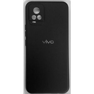 Vivo V20 Silicon Back Case - Black