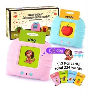 Kids Card Reader 112 Pcs Cards And 224 Educational Learning Words