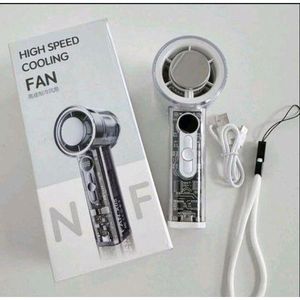 Portable Fan Portable Rechargeable High Speed Cooling Handheld Fan – USB Mini Fan with Digital Display