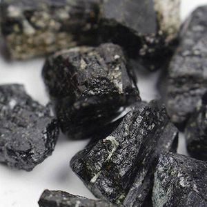 100g Black Natural Rough Tourmaline Mineral Stone Healing
