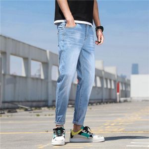High Quality Non Faded Denim Stock Jean For Men SkyBlue 