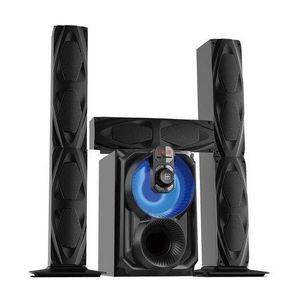 Mi+ 3.1CH Home Theater Multimedia Bluetooth Speaker System – 95W, LED Main Speaker, USB/SD/FM, Wooden Subwoofer, Satellite Speakers