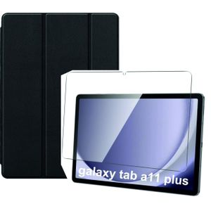 Samsung Galaxy A11 Plus (11-Inch) Pen Space Smart Case & Screen Protector - Black