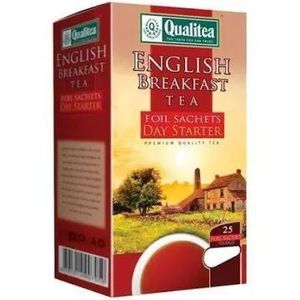 Qualitea Top Starter English Breakfast Green Tea - 20 Tea bags