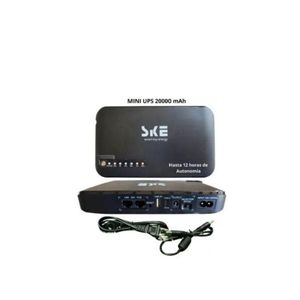  Ske POE-830P-LFP Mini UPS  Router Power Bank 20000mAh For WIFI Router & CCTV