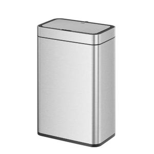Eko 13.2 Gallon/50 Litres Touchless Motion Sensor Kitchen Trash Can, Matte Stainless