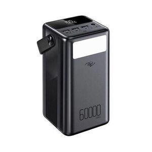 itel 60000 Mahh POWER BANK 65W PD TypeC laptop charging Powered by AI technology