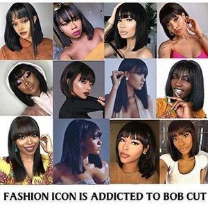 Awoof Blunt Cut Blended Hair 3 Bundles
