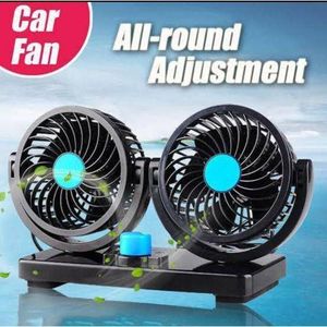 High Speed Cooling Double Headed Car Fan