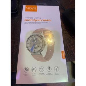 Vidvie pink wirelees calling smart sports watches(SW1624)