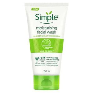Simple Kind To Skin Moisturizing  Facial Wash - 150ml (Simple)