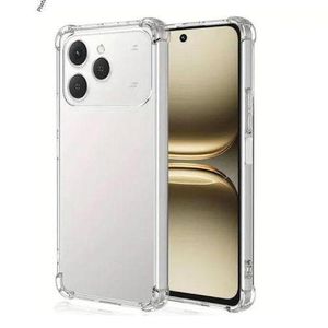 Tecno Spark 40 4G Case Transparent Back Shockproof Protective Case Cover