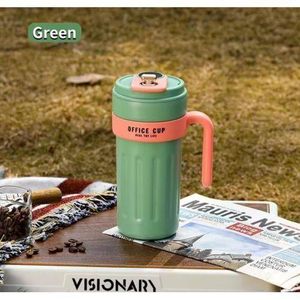 650ml Smart Coffee Temperature Display Portable Coffee Cups With Handgrip