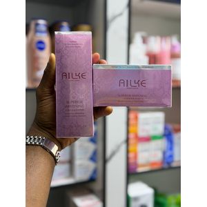 Ailke  Superior Whitenin Cleanser & Superior Whitenin 2-in-1  SetSmoothen Whitenin & Regenerating Cleanser Smoothen Whitenin & Regenerating 2-in-1 Set (Day & Night Cream)