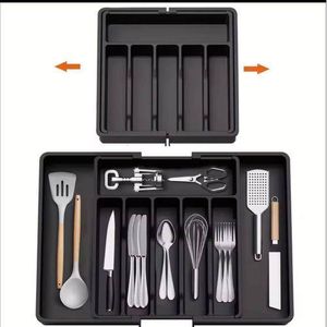 Expandable Cutlery Drawer Storage Box