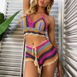 Ladies Crochet Swimwear Sexy Hand Hook