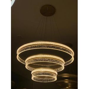 Led 3 Color Classic Modern Ceiling Drop Chandelier