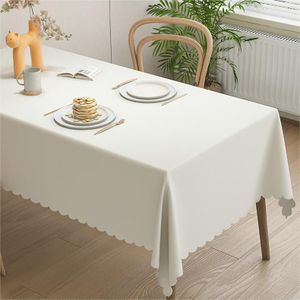 Lambskin pearl rice tablecloth, waterproof/oil-proof/anti-slip table covers