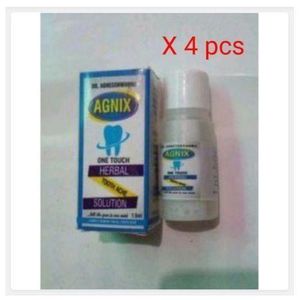 Dr Agnes nwamma Agnix Herbal Dental Toothache Liquid ( X 4 Pcs)