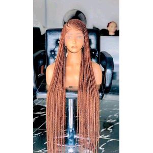 Fashion Fair Luxury quality braid wig with full lace frontal 