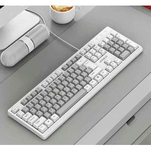Wired Keyboard For Laptop & Desktop Computer - Full Size External USB PC Keyboard For Office, Work, Cybercafe & Students : Keyboard for laptop desktop computer keyboard wired keyboard office keyboard student keyboard cybercafe keyboard