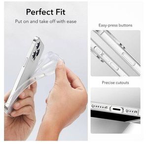 iPhone 14 Pro Max Sleek Design Clear Case –Drop Protection with Camera Guard