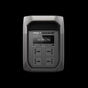 EcoFlow DELTA 3 Max – 2048Wh / 2400W Premium Solar Generator with free solar fan - 5yrs warranty