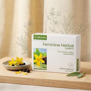 WELLNESS NUTRITION Feminine Herbal Complex Holistic Cyclical Balance & Comfort - 60 Tablets