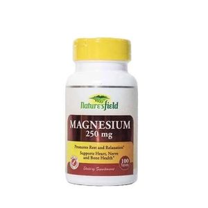 nature's field Magnesium 250mg x100 Tablets