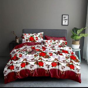 Duvet + Bedsheet Set with 4 Pillowcases 6by6