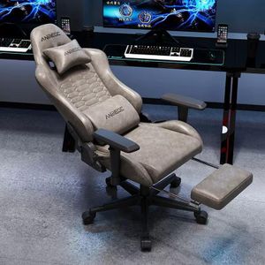 Executive Ergonomic Racing Gaming Chair High Quality Comfortable Reclining Gamer Heavy Duty Computer Chair With Footres