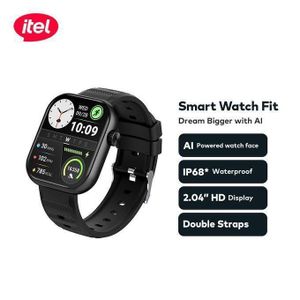 Itel Smart Watch Fit 020 ,BT Call ,Dream Bigger with AI support, 
